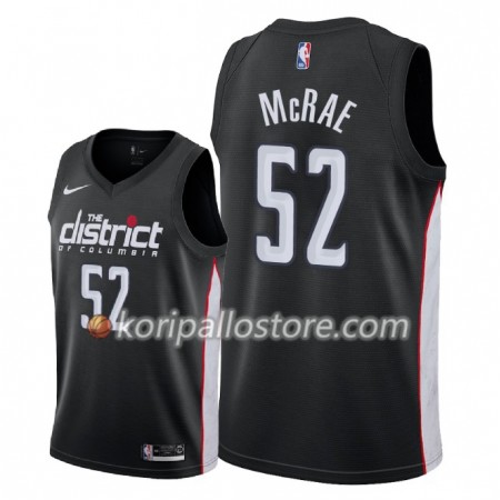Washington Wizards Jordan McRae 52 2018-19 Nike City Edition Musta Miesten Pelipaidat Swingman 